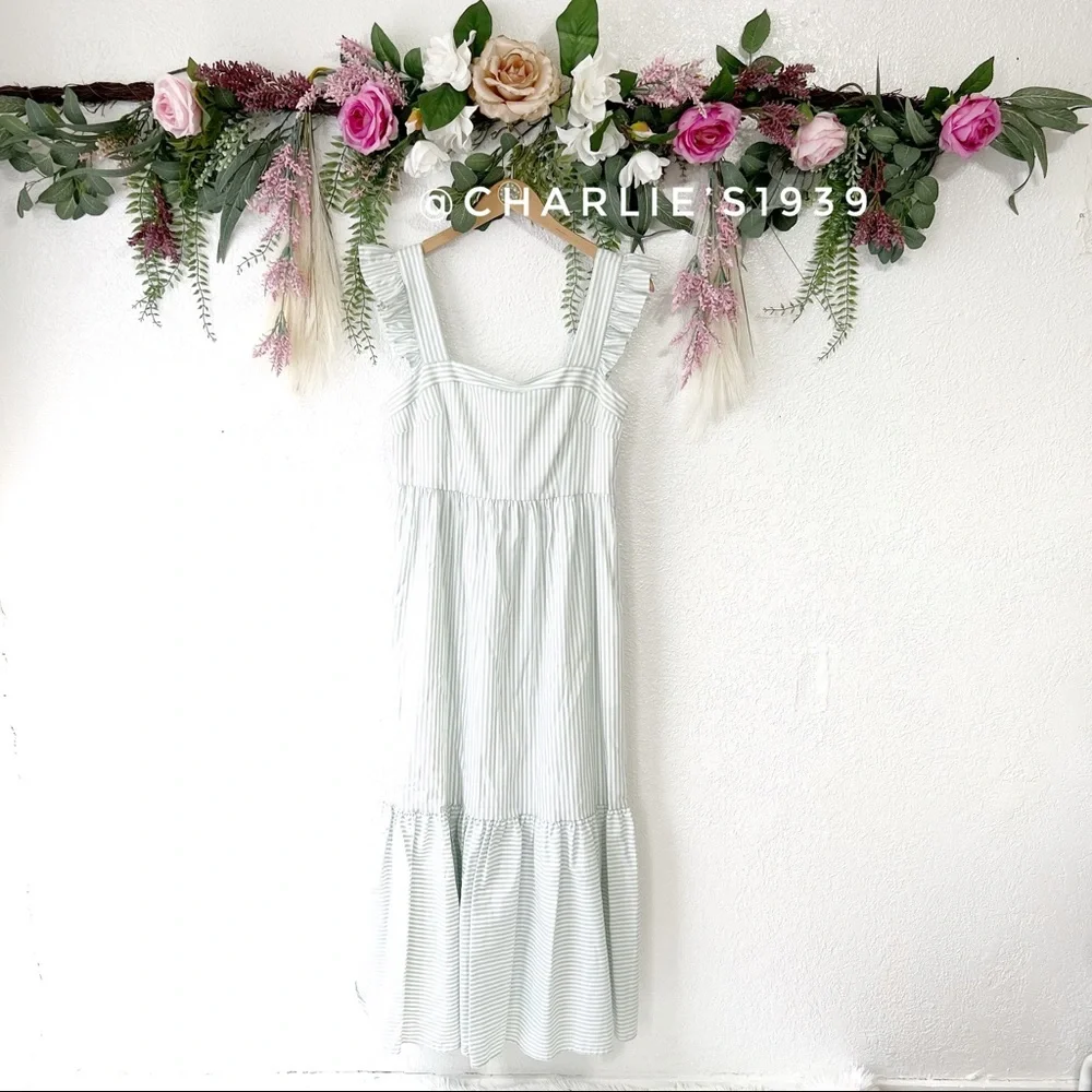 Gal Meets Glam Jasmine Mint Maxi Dress - Picture 3 of 9